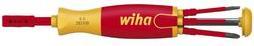 Actual product image Wiha Screwdriver with bit magazine (Slotted screws, Pozidriv cross recess (PZ))