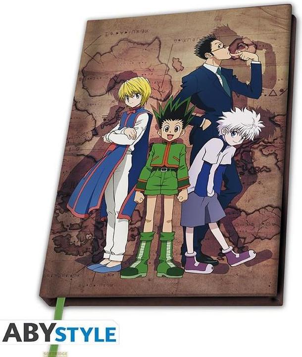 Produktbild ABYstyle Notebook A5 Premium Hunter x Hunter : Group (A5, Harter Einband)