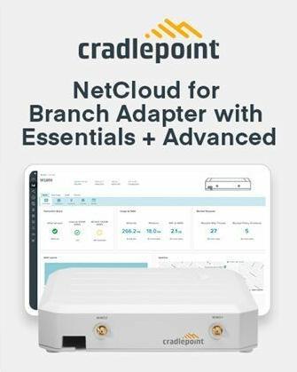 Actual product image Cradlepoint 1Y NetCloud Branch Adapter Ess