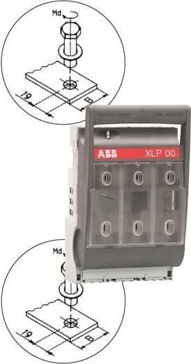 Actual product image Striebel & John NH load-break switch