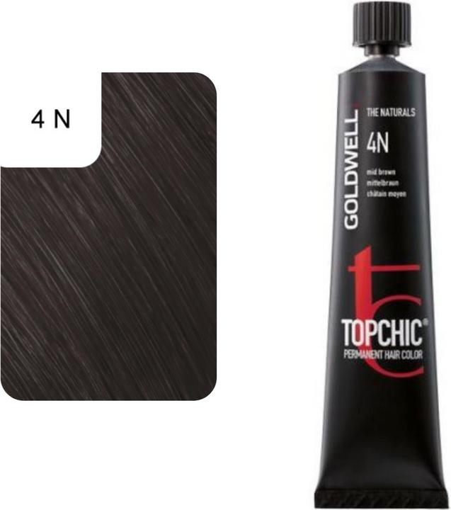 Actual product image Goldwell Topchic (4N medium brown)