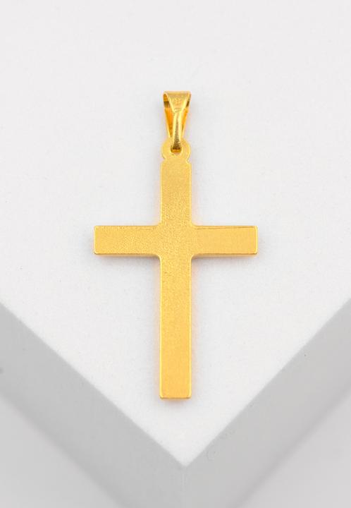 Produktbild Muau Kreuz (750/18K Gelbgold)
