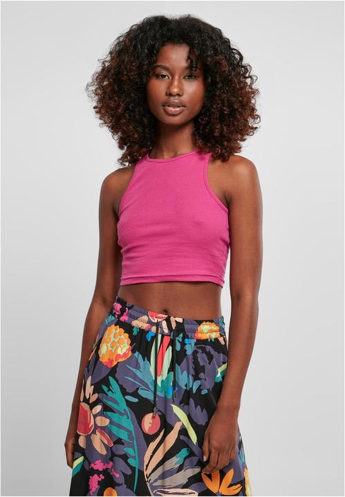 Produktbild Urban Classics Ladies Cropped Rib Top (L)