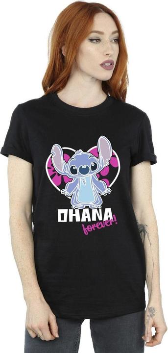 Produktbild Disney Lilo And Stitch Ohana Forever Heart TShirt (M)
