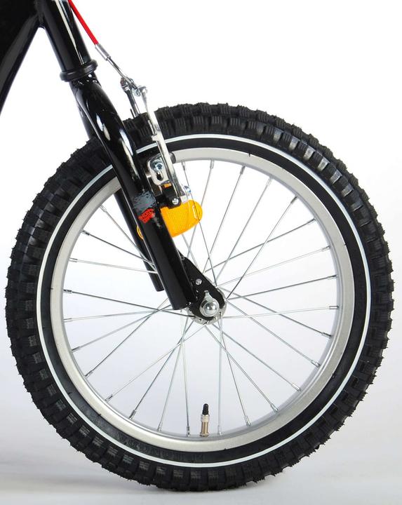 Produktbild Volare Step - Jongens en Meisjes - 16 inch - Zwart/Rood
