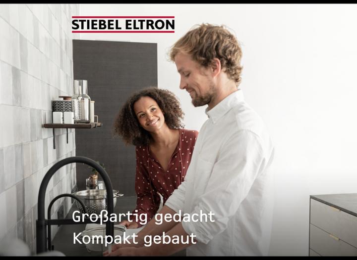 Immagine prodotto Stiebel Eltron DCE 11/13 RC Scaldabagno elettronico compatto istantaneo con telecomando per la cucina