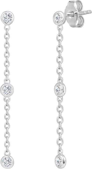 Trilani Damen Ohrringe Sterling Silber - 36088 (Sterling Silber)