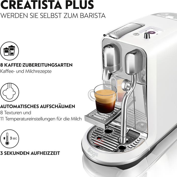 Actual product image Sage Nespresso Creatista Plus (NESPRESSO Original, CH plug)