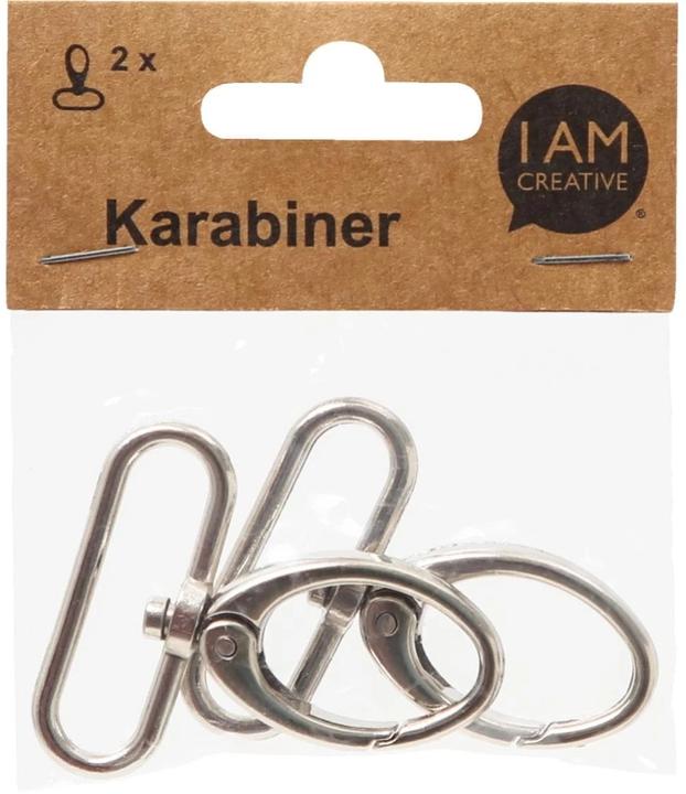 Produktbild Lalana Anhänger mit Karabiner 50 x 45 mm, 2 Stück