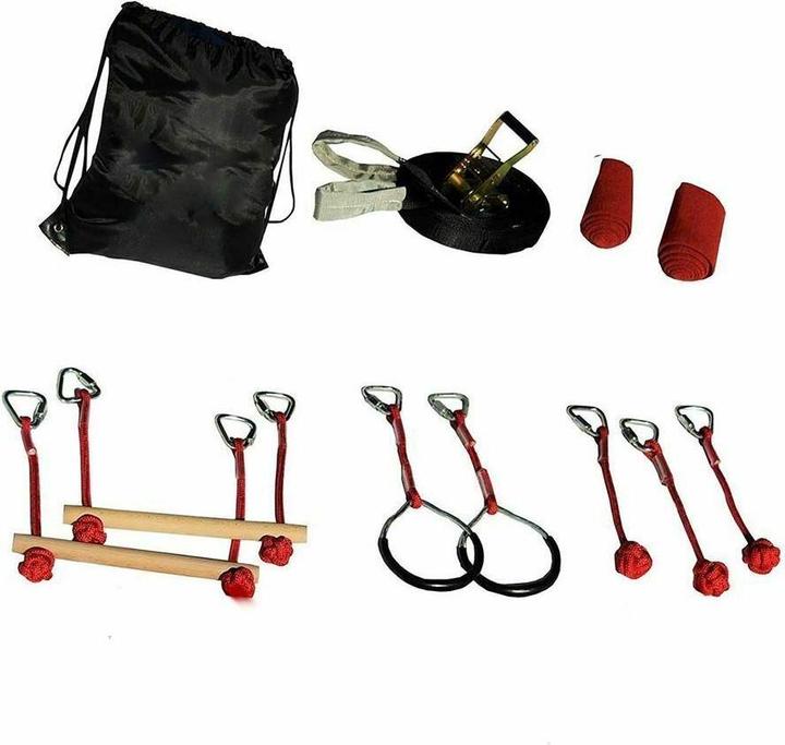 Image du produit JTI Parcours d'obstacles Ninja-Line - 12 m