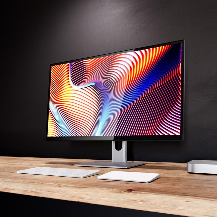 Actual product image Alogic 27F34KCPD LED display 68.6 cm (27 inch) 3840 x 2160 pixels 4K Ultra HD Silver (3840 x 2160 Pixels, 27")