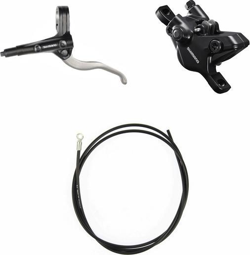 Immagine prodotto Shimano Set di dischi BR-MT410 VO con/BL-MT401 PM 1000mm in resina argento Box (Freno anteriore, Set freni, 2)