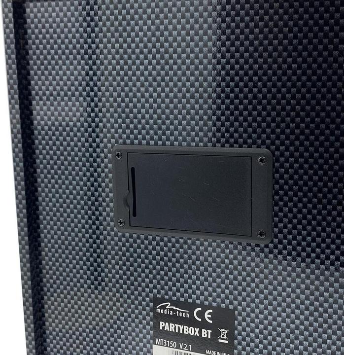 Actual product image Media-Tech PARTY BOX BT MT3150 (4 h, Rechargeable battery operated)