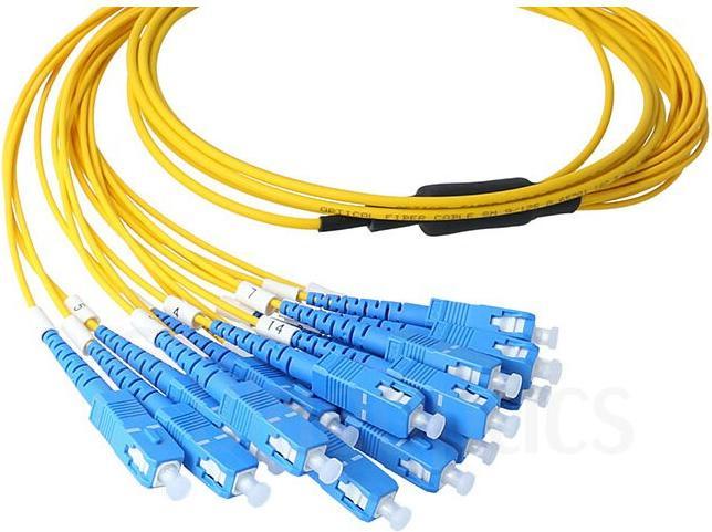 Produktbild BlueOptics LWL MTP/8xSC Duplex Breakout Kabel G.657.A1 Singlemode 2 Meter (2 m)