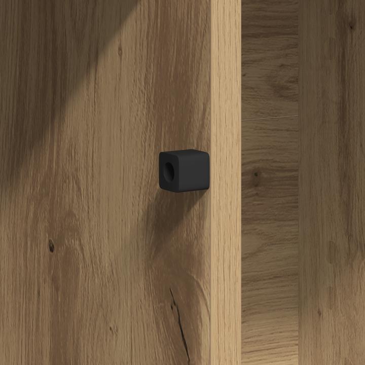 Produktbild VidaXL TV-Schrank Massivholz Eiche 100x38x49 cm Holzwerkstoff