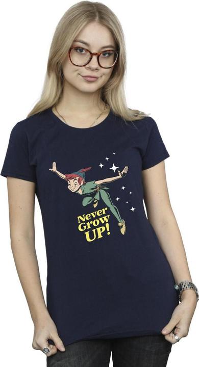 Immagine prodotto Disney Peter Pan Never Grow Up Maglietta Donna (XL)