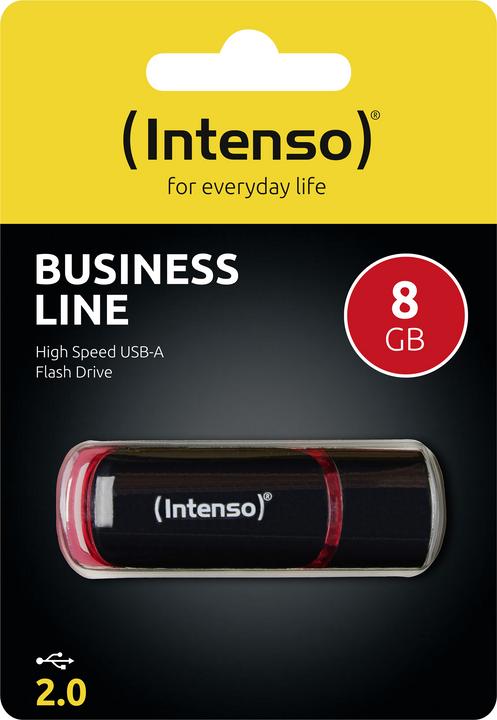 Actual product image Intenso business line (8 GB, USB-A, USB 2.0)