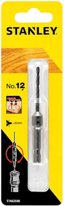 Image du produit Stanley SUPER-LOK Foret de centrage 3,0 mm avec butée de profondeur Longueur 80mm (3 millimètres)