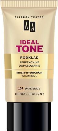 Produktbild Oceanic AA Ideal Tone Foundation podkład do twarzy 107 Dark Beige 30ml (107 Dark Beige)