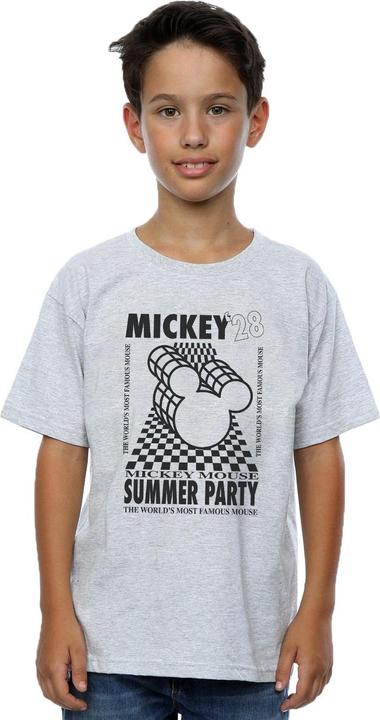 Actual product image Disney Boys Mickey Mouse Summer Party T-Shirt (116)