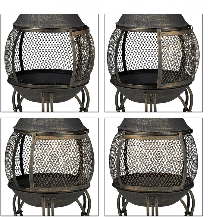 Actual product image Relaxdays Aztekenofen