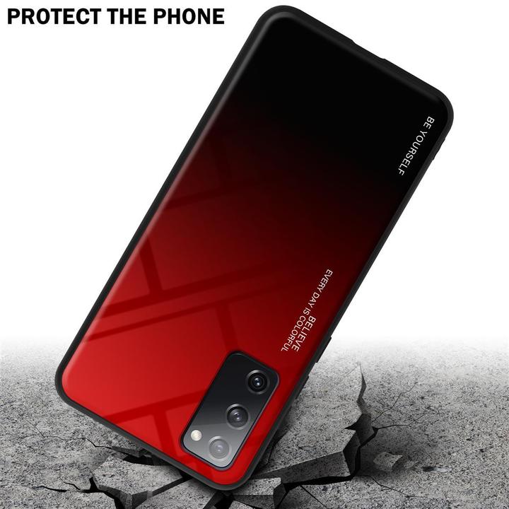 Productafbeelding Cadorabo TPU 2 kleuren glasdekking (Samsung Galaxy S20 FE)