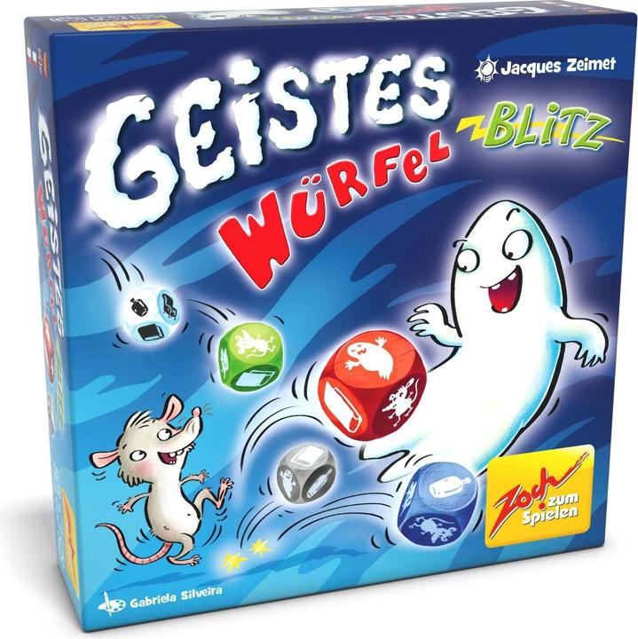 Actual product image Zoch Mind flash Dice flash (French, German, English, Italian)