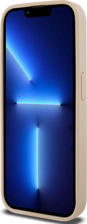 Image du produit DKNY Coque toile similicuir monogramme logo métallique (Apple iPhone 15 Pro Max)