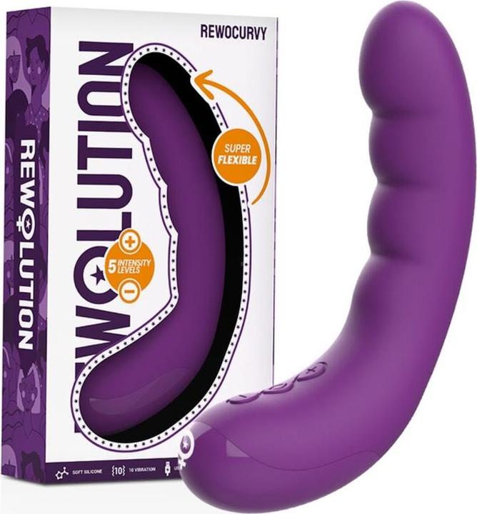 Rewolution G-spot vibrator "Rewocurvy "
