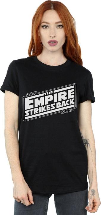 Image du produit Star Wars - T-shirt THE EMPIRE STRIKES BACK LOGO - Femme (S)