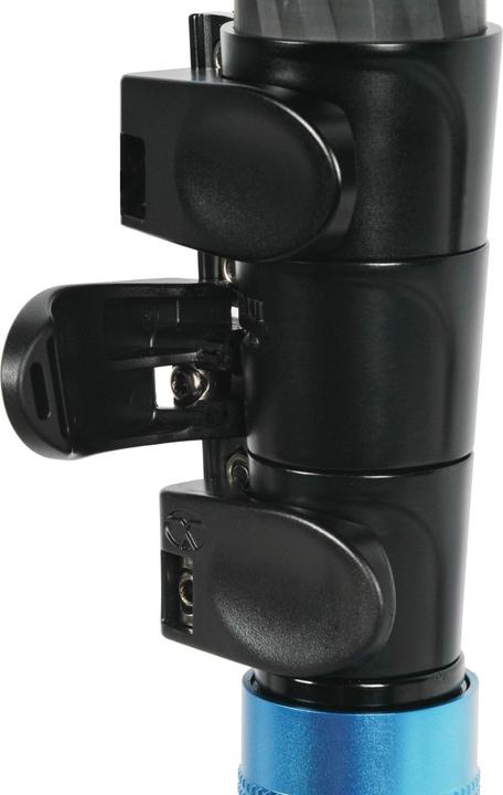Actual product image Sirui P-424FL Carbon Fibre Monopod with Stand and video head VH-10 (Carbon, Metal)