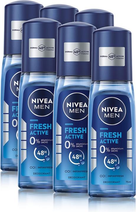 NIVEA Multipack Fresh Active Vapo (6 Stück)