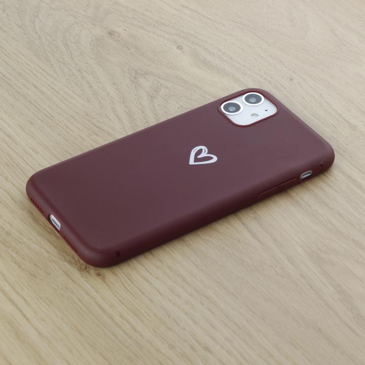 Image du produit PhoneLook Coque Gel coeur (Apple iPhone 11)