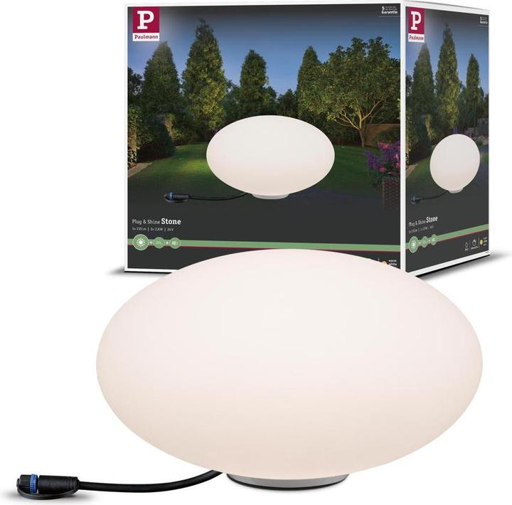Actual product image Paulmann Plug & Shine Stone (235 lm, IP67)