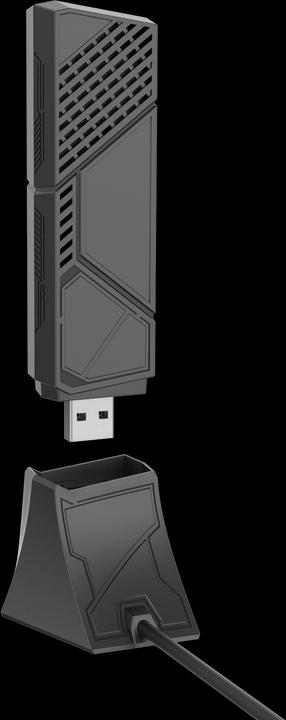 Actual product image ASUS WL-USB ROG USB-BE92