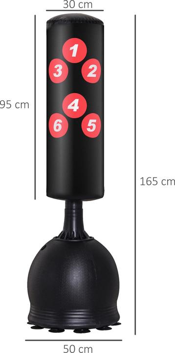Actual product image Homcom Boxing dummy (165 cm, 15.50 kg)