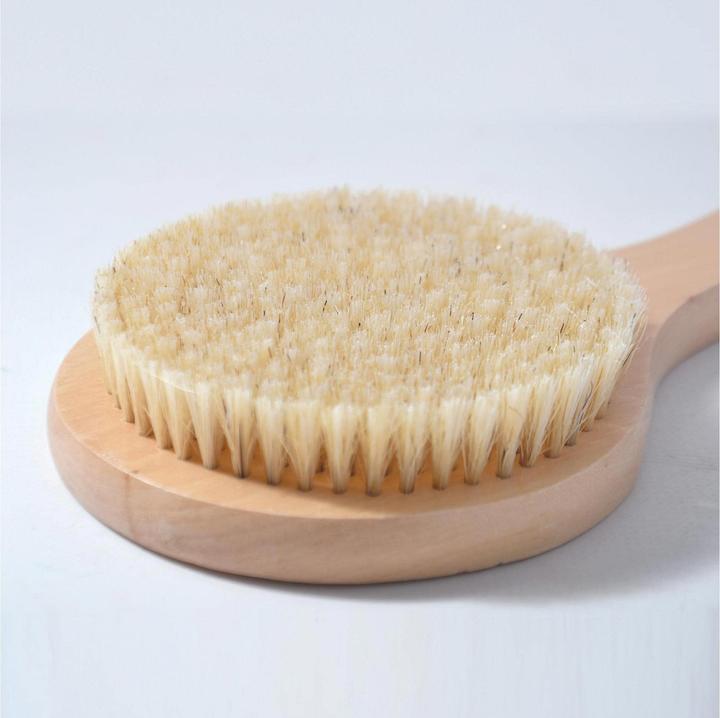 Image du produit MSV Brosse à corps à long manche 41 cm, Marron