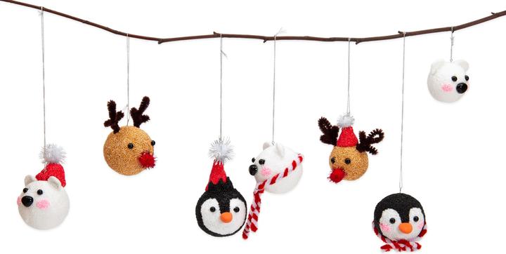 Actual product image Creativ Company Christmas tree balls handicraft set