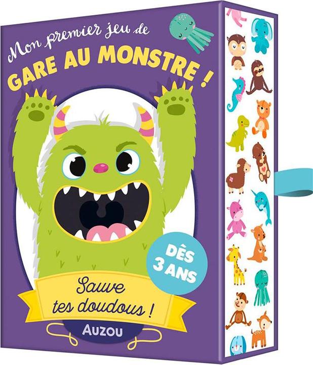 Produktbild Mon premier jeu de gare au monstre! : Sauve tes doudous! (Französisch)