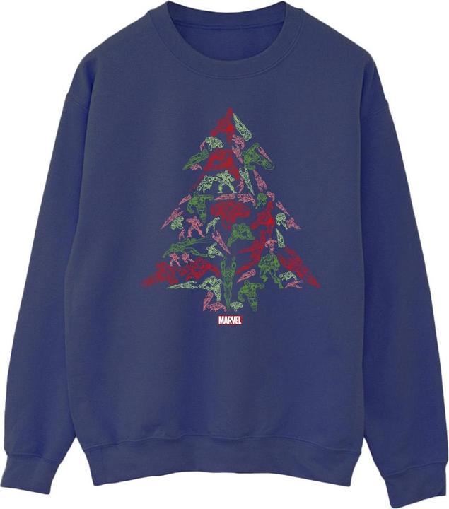Immagine prodotto Avengers Christmas Tree Felpa Uomo (S)