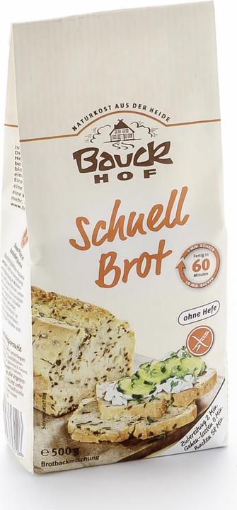 Produktbild Bauckhof Schnell Brot mit Saaten Backmischung Bio (500 g)