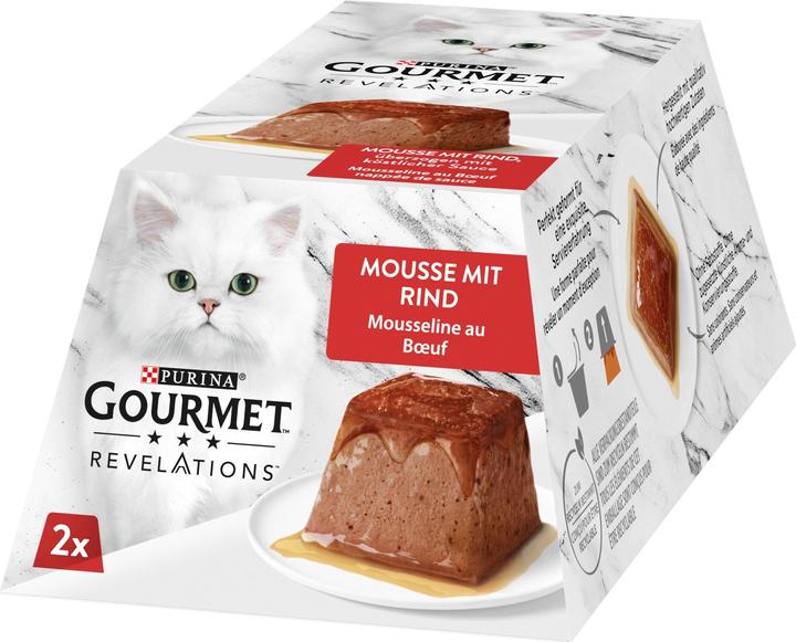 Produktbild Gourmet Mousse mit Rind (Adult, 2 Stk., 114 g)