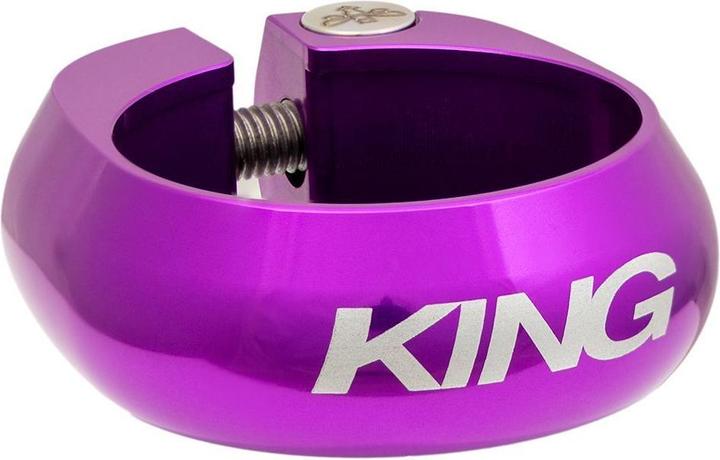 Immagine prodotto Chris King Collare reggisella, 36,4 mm, viola 3D