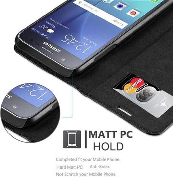 Productafbeelding Cadorabo Boek Onzichtbare Magneethoes (Samsung Galaxy J5 (2015))