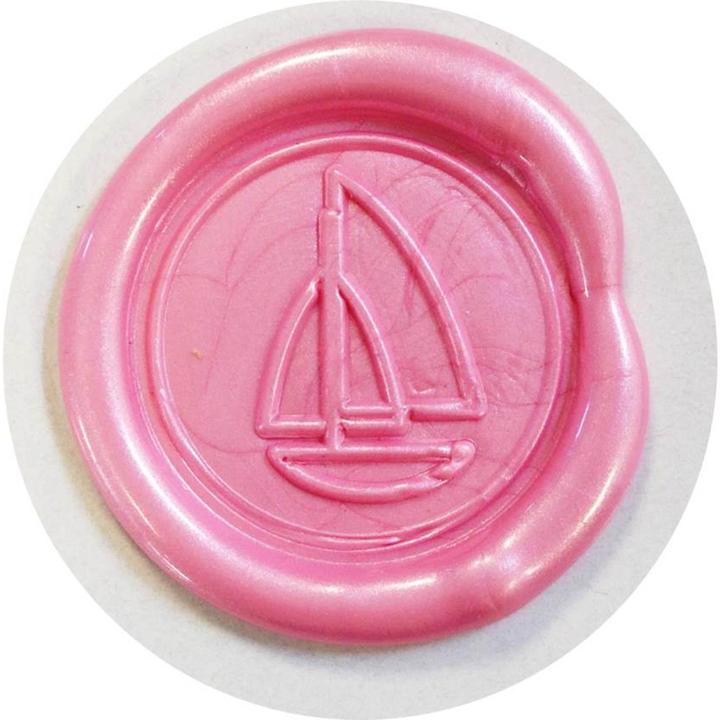 Image du produit Herbin 6 bâtons de cire nacrée pour pistolet - rose pâle