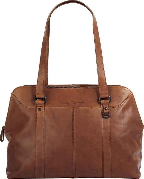 Spikes & Sparrow & Sparrow Leren Laptoptas 15 inch A1271 Brandy
