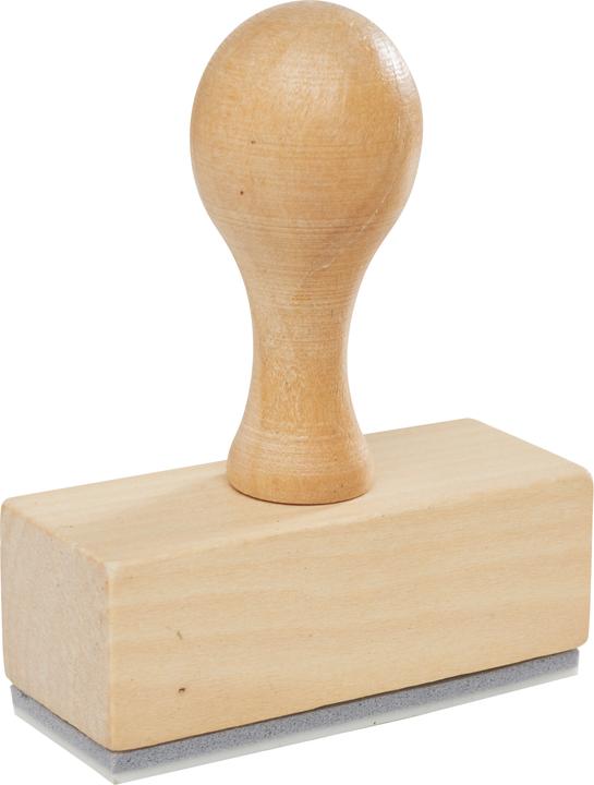 Image du produit Meyco Tampon en bois "Félicitations", env. 55x20mm