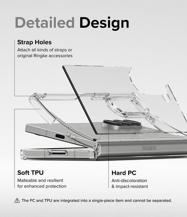 Produktbild Ringke Case for Galaxy Z Fold 6 FUSION CLEAR (Samsung Galaxy Z Fold6)