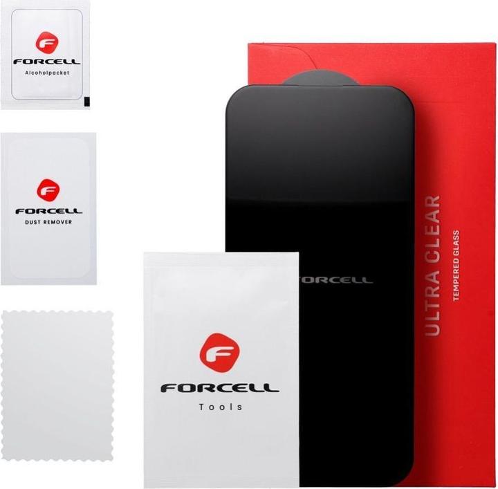 Produktbild Forcell Protective glass Ultra Clear Glass - for Samsung Galaxy A36 / A56 black (1 Stück, Oppo A56, Samsung Galaxy A36)
