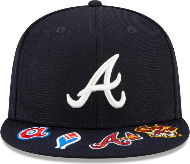 Produktbild New Era 59Fifty Cap - GRAPHIC VISOR Atlanta Braves - 7 3/8 (7 3/8)